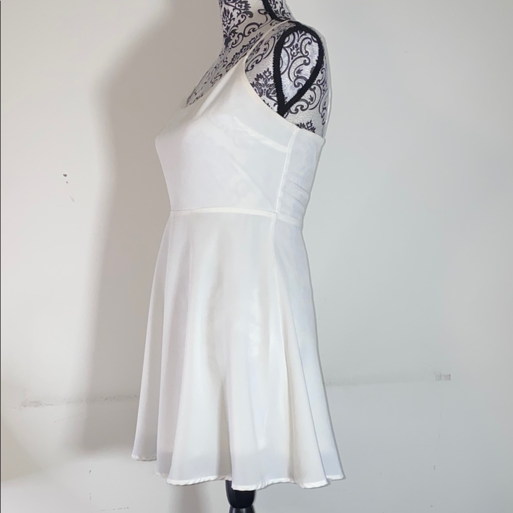 Forever 21 White Mini Dress Size Small - Picture 3 of 8